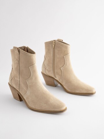 Next Cowboy boot 'Forever Comfort' in Beige