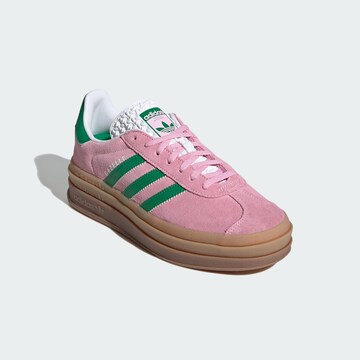 ADIDAS ORIGINALS Низкие кроссовки 'Gazelle Bold' в Ярко-розовый