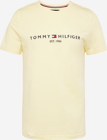 TOMMY HILFIGER Tričko – žlutá: přední strana