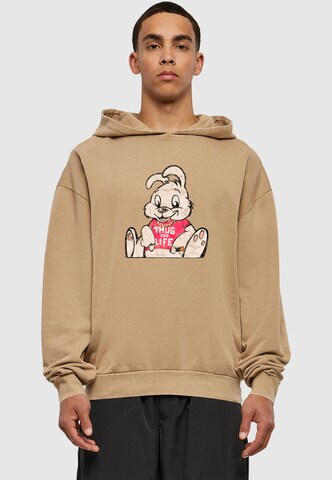 Merchcode Sweatshirt in Beige: Vorderseite