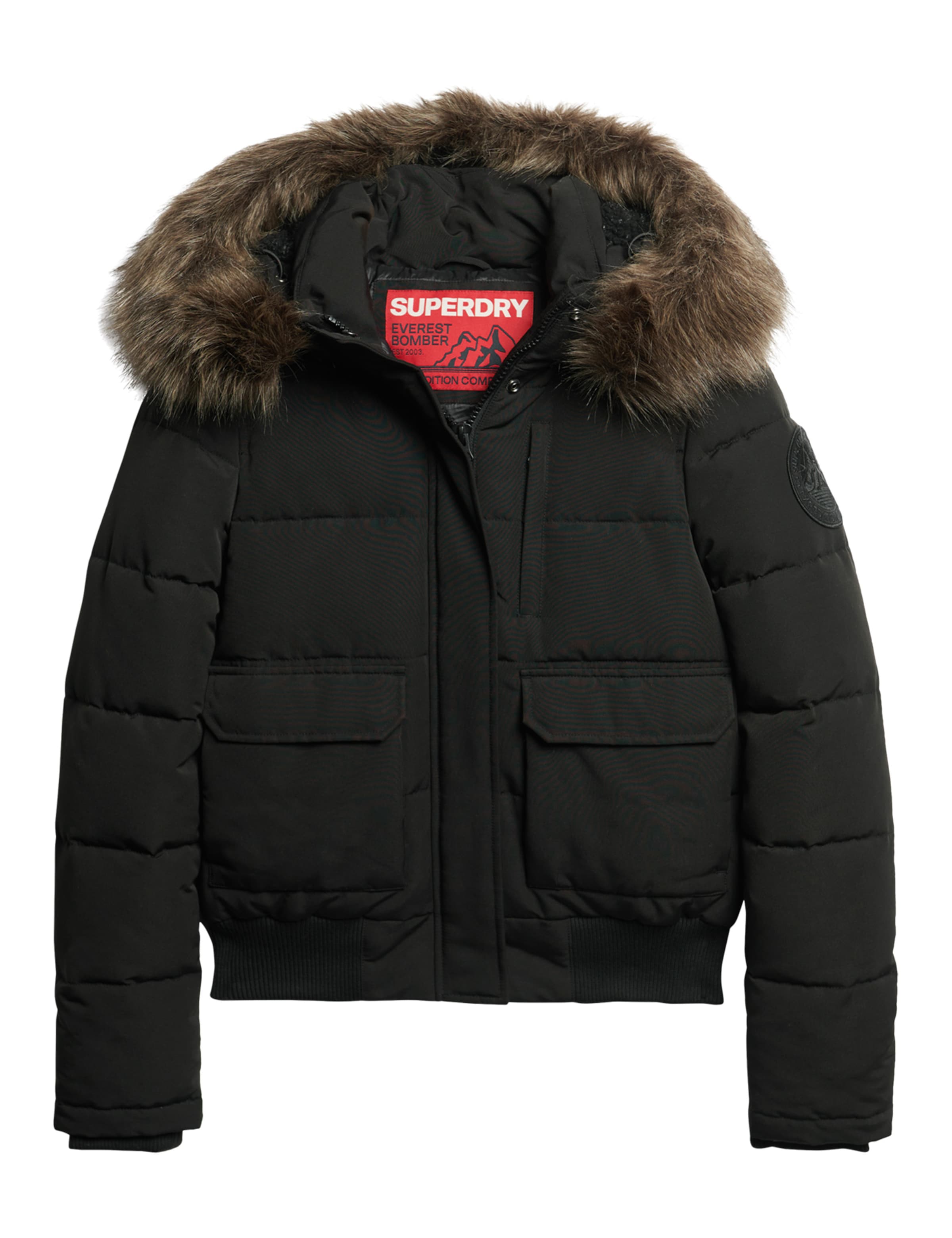 Superdry Jacke 'Everest' in schwarz, Produktansicht