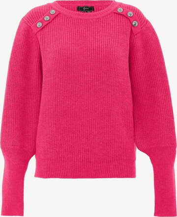 Pull-over faina en rose : devant