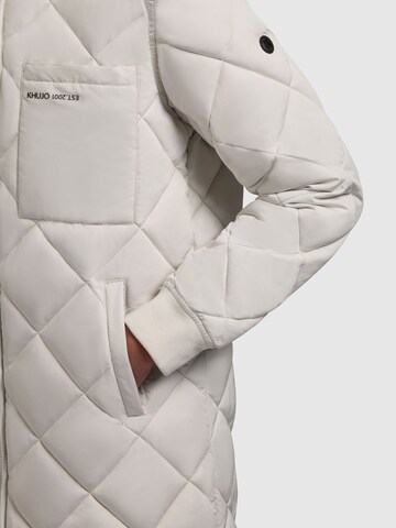 Cappotto di mezza stagione di khujo in bianco