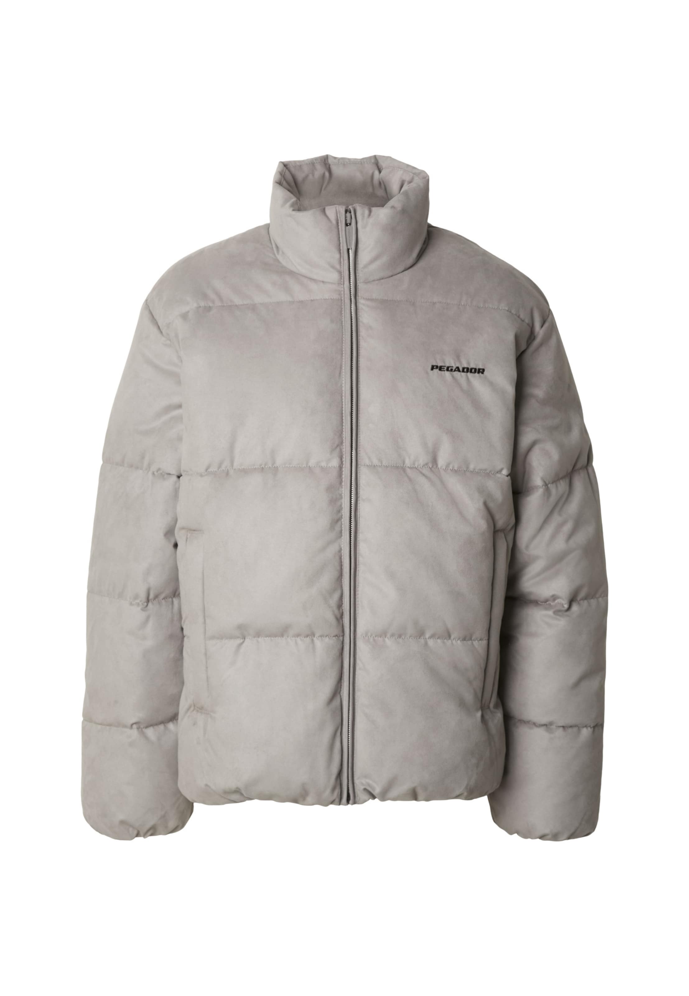 Pegador - Casaco de inverno 'Sidan' em cinzento: frente