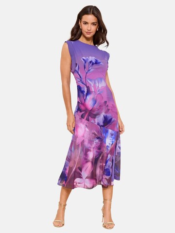 Robe Lipsy en violet : devant