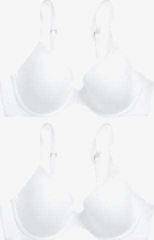 Polo Ralph Lauren T-shirt BH ' Polo Essentials ' in Wit: voorkant