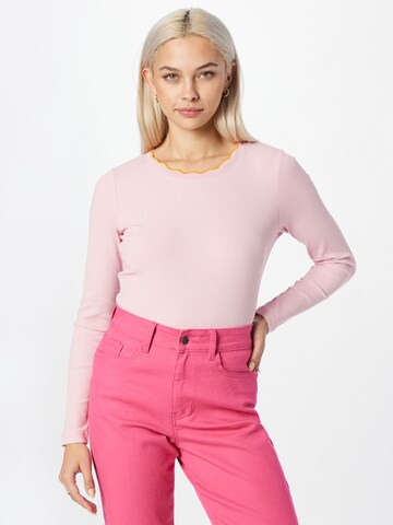 ESPRIT Μπλουζάκι σε ροζ: μπροστά