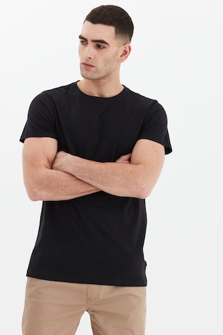 !Solid Shirt 'PEKO' in Zwart: voorkant