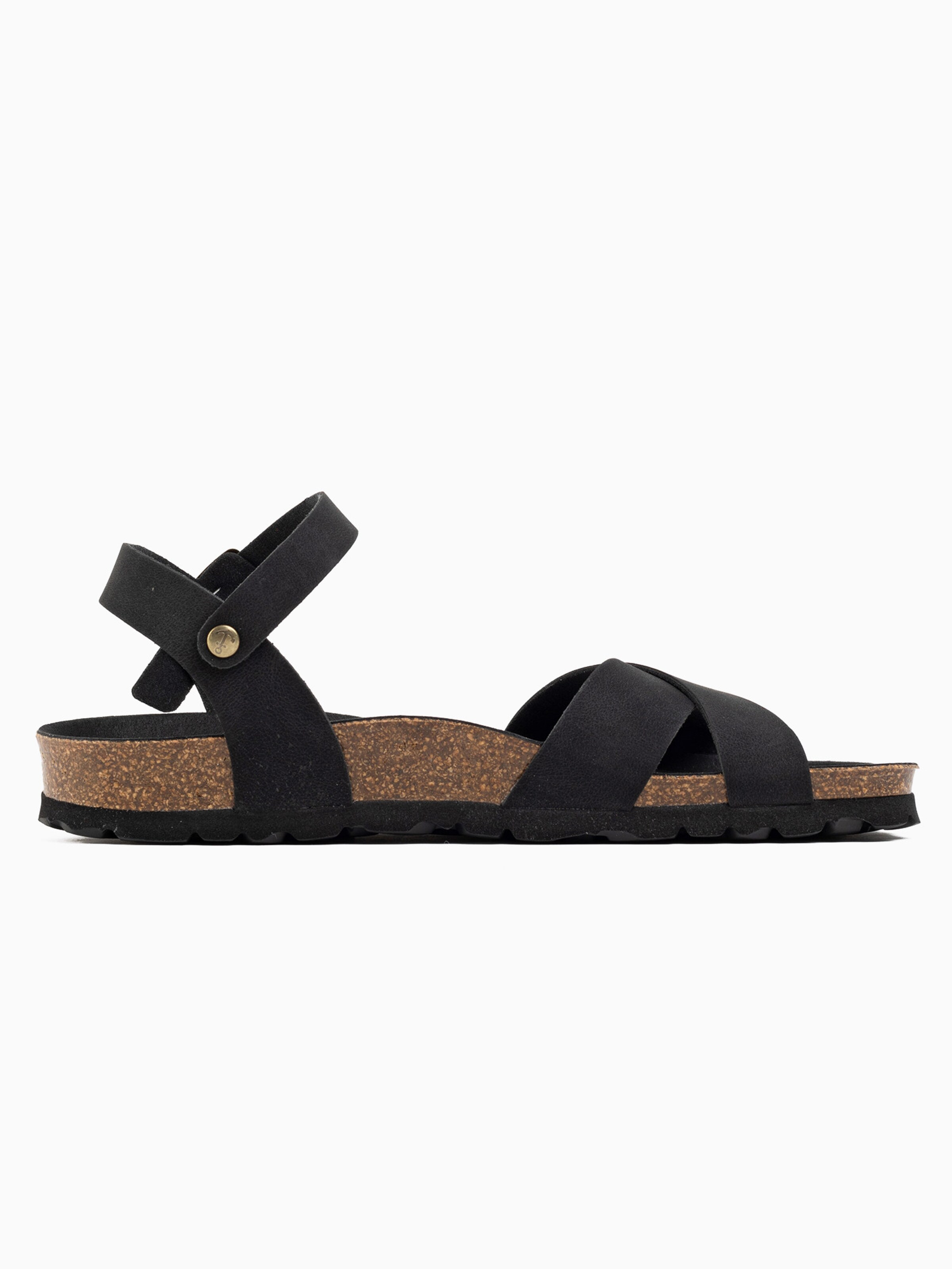 Bayton Strap sandal in Black