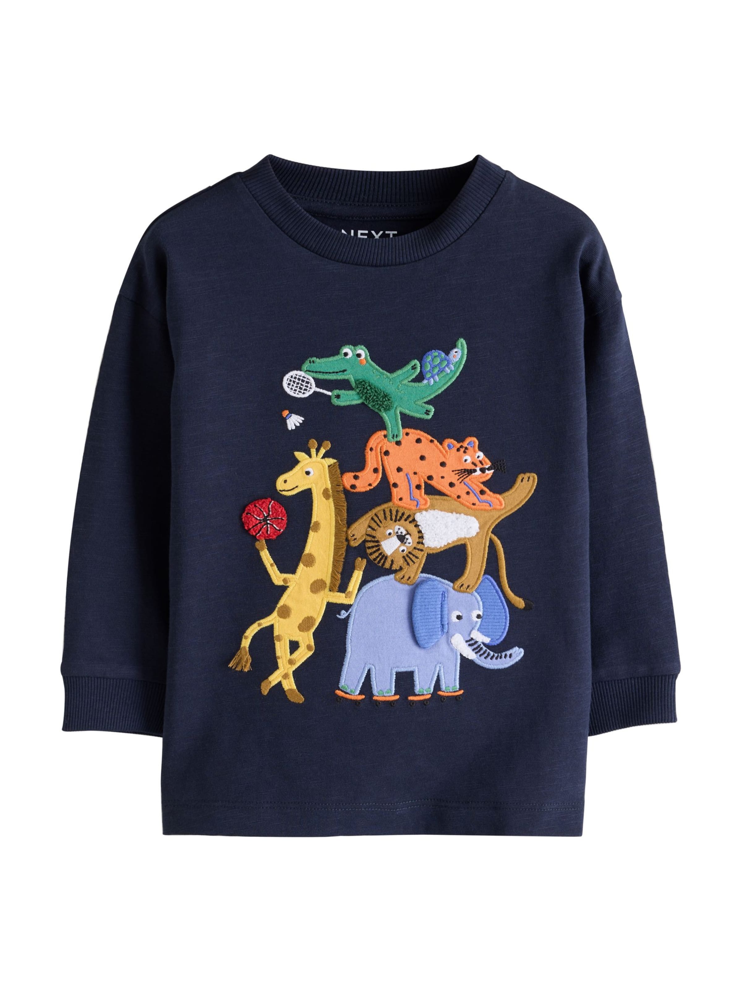 Next Shirt in Blauw: voorkant