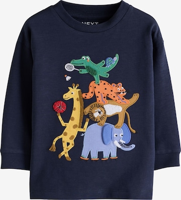 Next Shirt in Blauw: voorkant