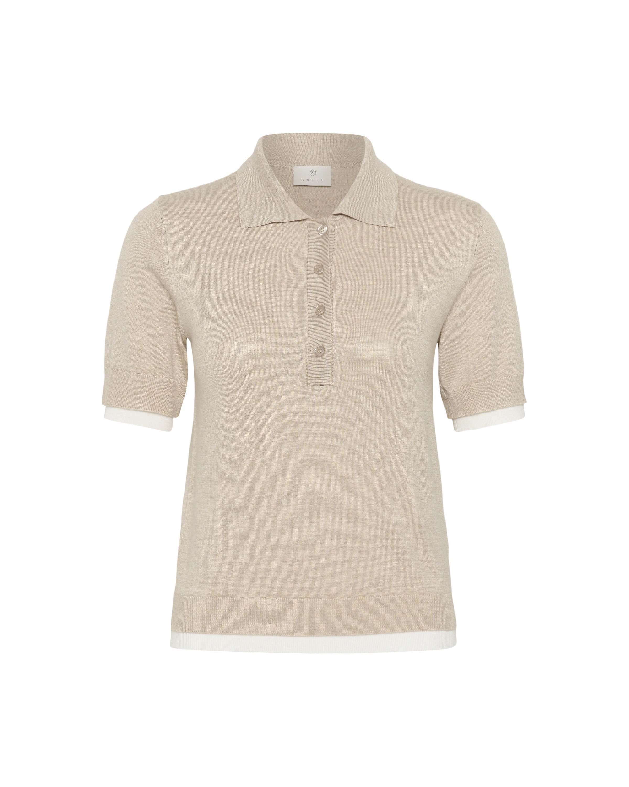 Kaffe Sweater 'KALizza' in Beige: front