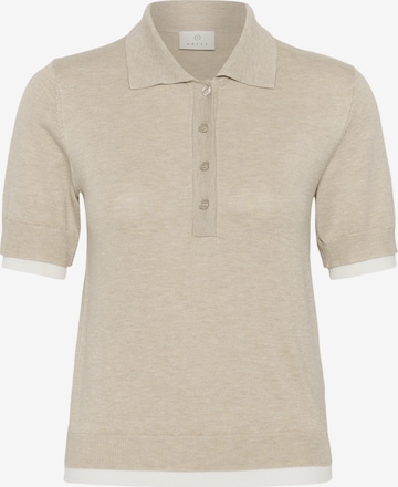 Kaffe Pullover 'KALizza' i beige: forside