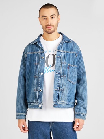 LEVI'S ® Tussenjas 'Type I' in Blauw: voorkant