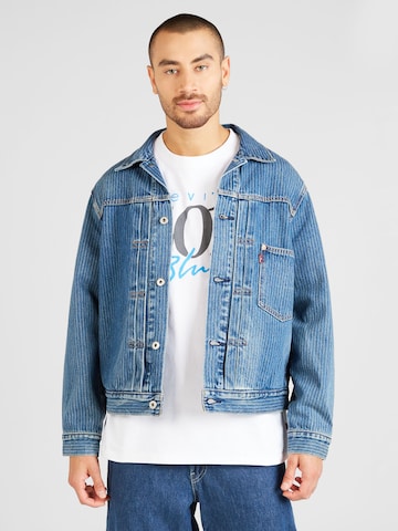 LEVI'S ® Tussenjas 'Type I' in Blauw: voorkant