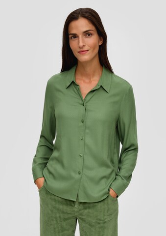 Camicia da donna di s.Oliver in verde: frontale