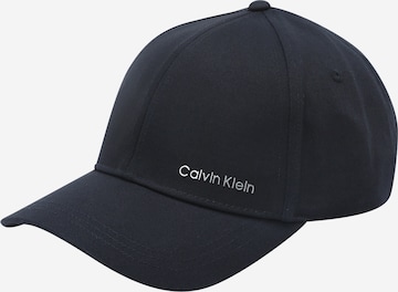 Calvin Klein - Gorra en negro: frente