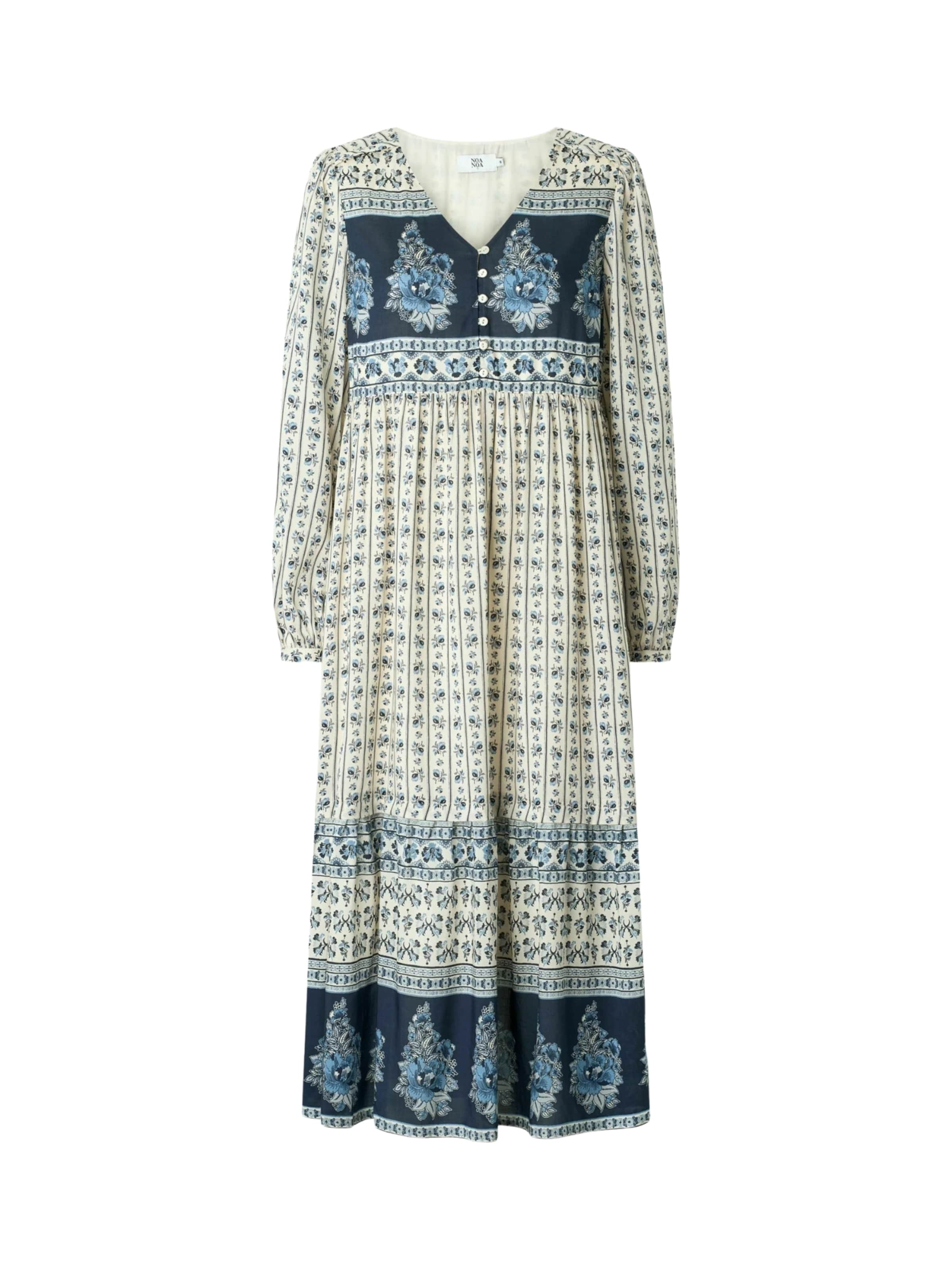 Noa Noa Jurk in Wit: voorkant