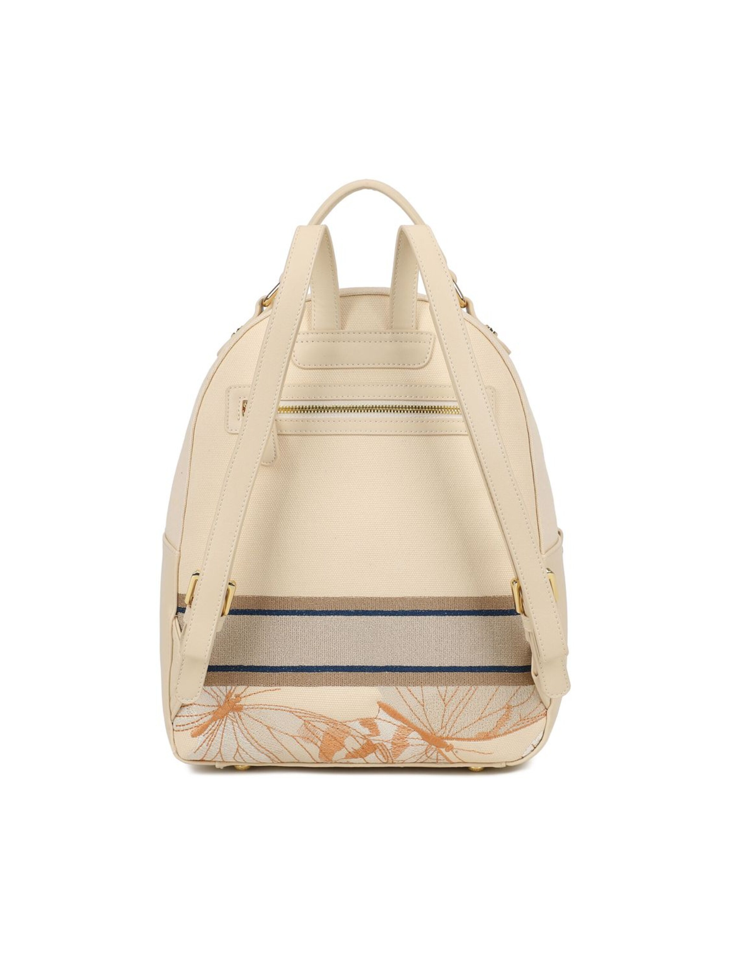 Zaino 'Jacquard' di Braccialini in beige
