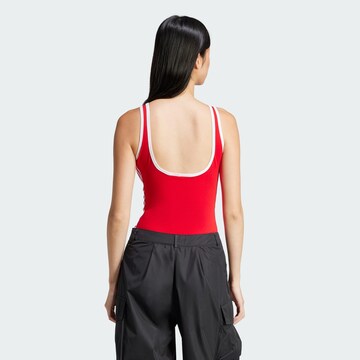 ADIDAS ORIGINALS Shirt Bodysuit 'Adicolor' in Red