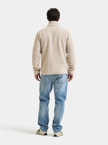 Didriksons Fleece jas 'Peter' in Beige