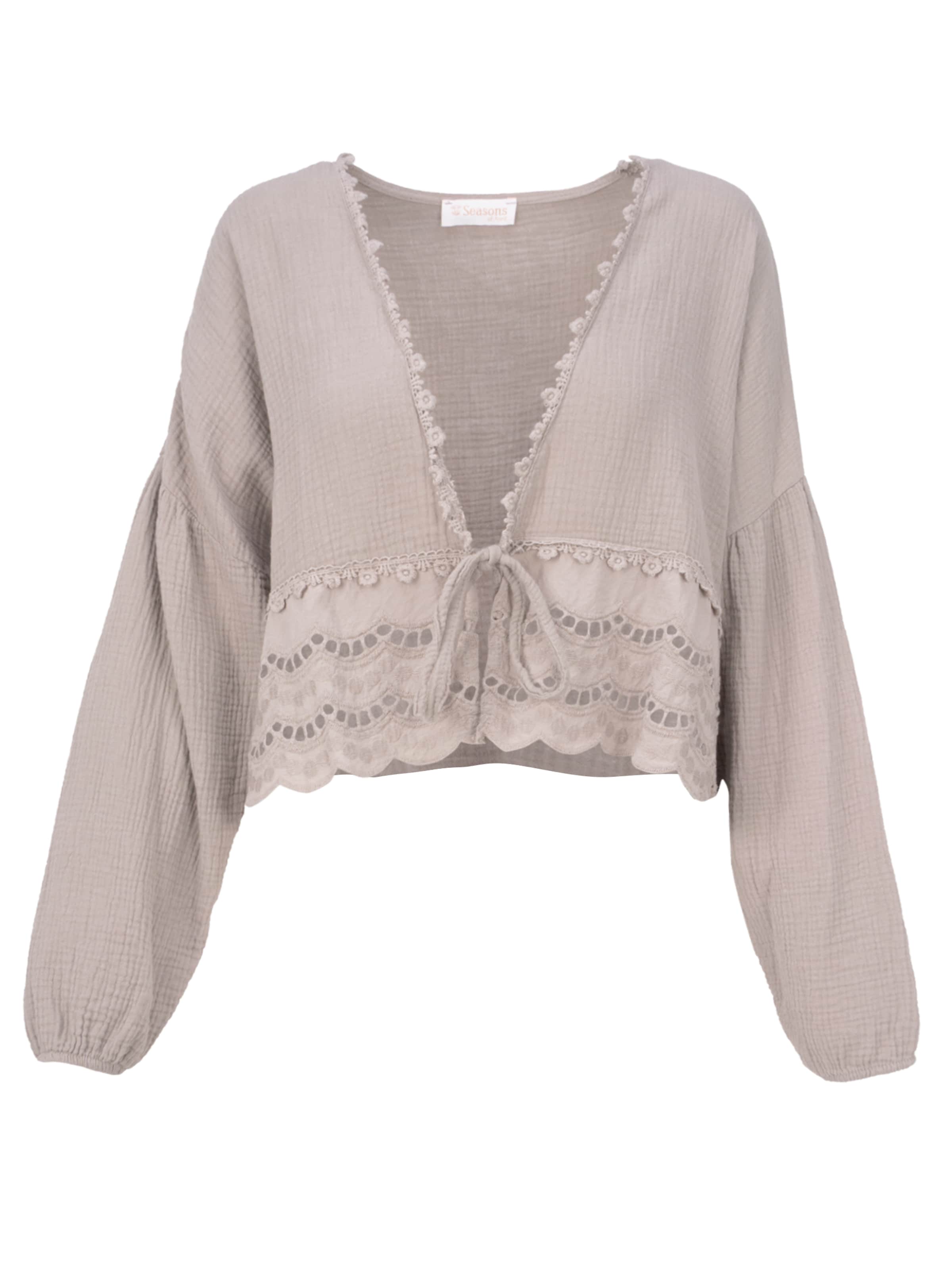 Seasons of April Blouse 'Laura' in Grey: front