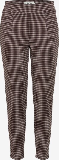 ICHI Chino trousers in Beige / Wine red / Black, Item view