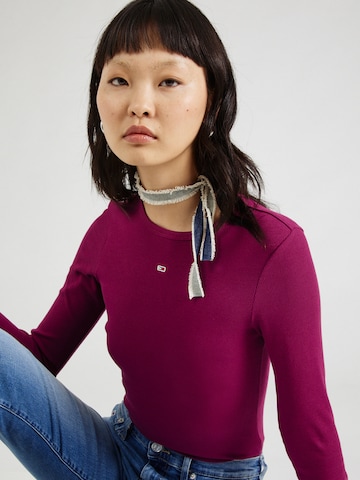 Maglietta 'ESSENTIAL' di Tommy Jeans in lilla