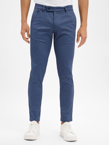 bugatti Regular Pants 'Renzo' in Blue: front