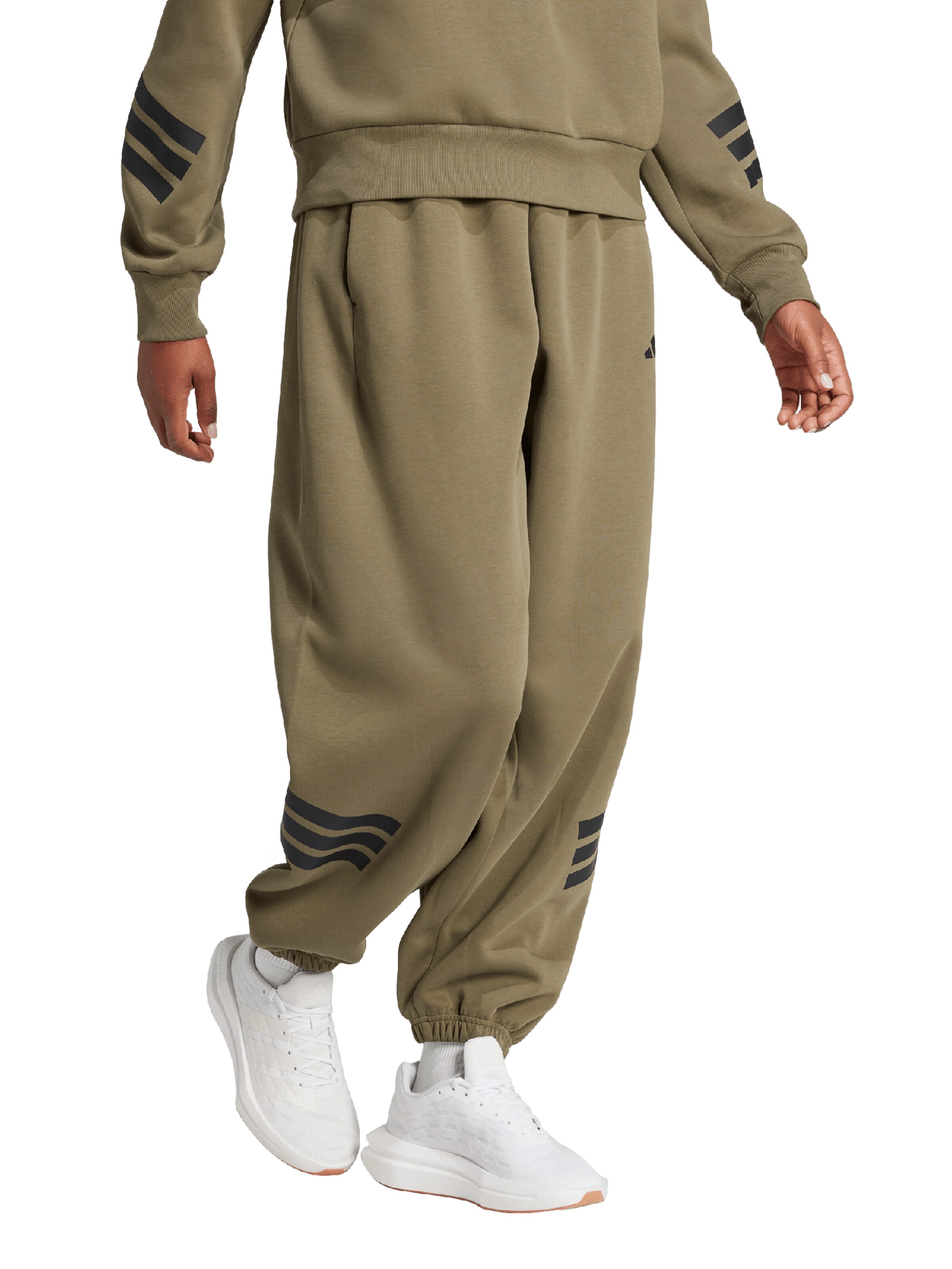 ADIDAS SPORTSWEARTapered Sportske hlače 'Future Icons' - zelena boja