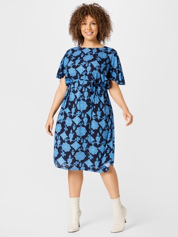 ONLY Carmakoma Dress 'Carzitta Life' in Blue: front