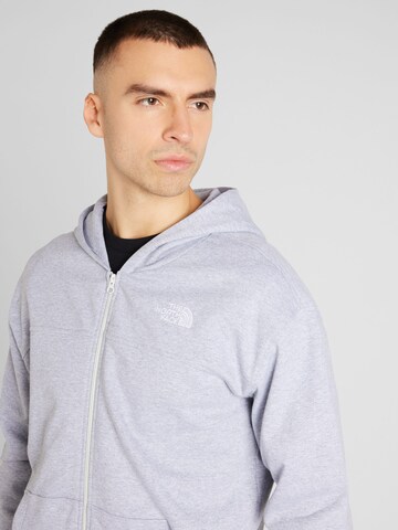 THE NORTH FACE Zip-Up Hoodie 'Essential' in Grey