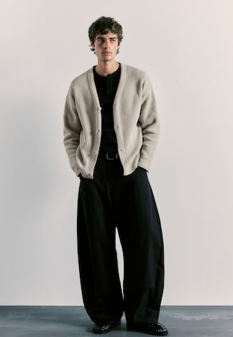 Vestes en maille Pull&Bear en beige