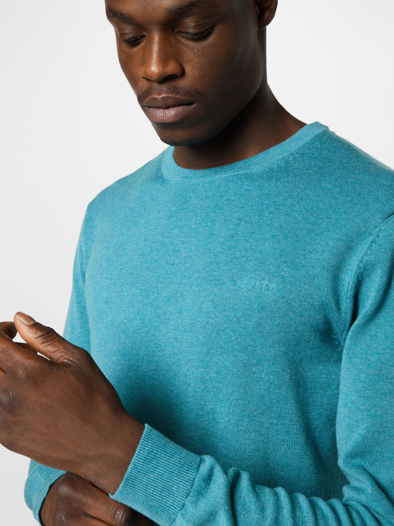 Swetry & kardigany Odzież ESPRIT Sweter w kolorze Niebieskim 