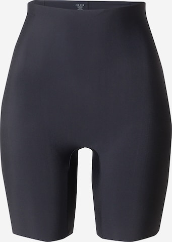 Skinny Leggings 'NAMEE' de la PIECES pe negru: față