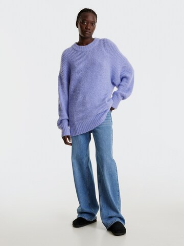 EDITED Oversized Sweater 'Luca' in Purple