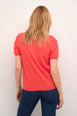 Pull-over 'Hanne' Cream en orange