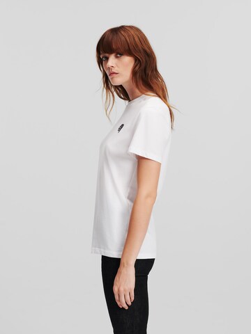 Karl Lagerfeld - Camiseta en blanco