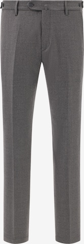 Boggi Milano Regular Pantalon in Grijs: voorkant