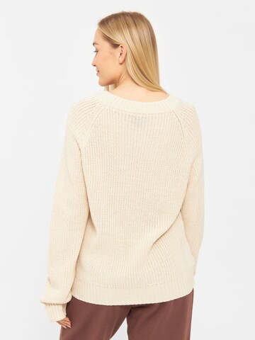 BENCH Pullover in Beige