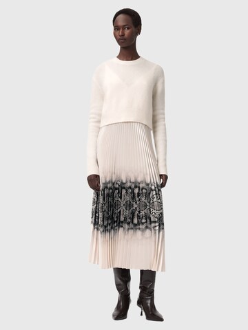 Robe 'CURTIS' AllSaints en blanc : devant