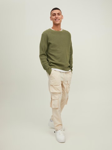 JACK & JONES Sweater in Green