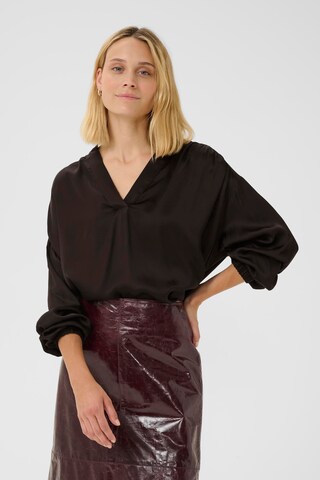 Part Two Blouse 'Natales' in Bruin: voorkant