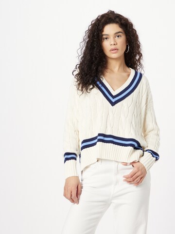 Polo Ralph Lauren Pullover i hvid: forside