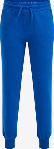 Pantalon WE Fashion en bleu : devant