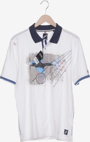 HECHTER PARIS Shirt in L in White: front