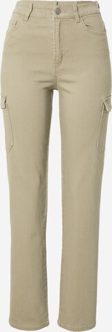 ONLY - regular Pantalón vaquero cargo 'EMILY' en verde: frente