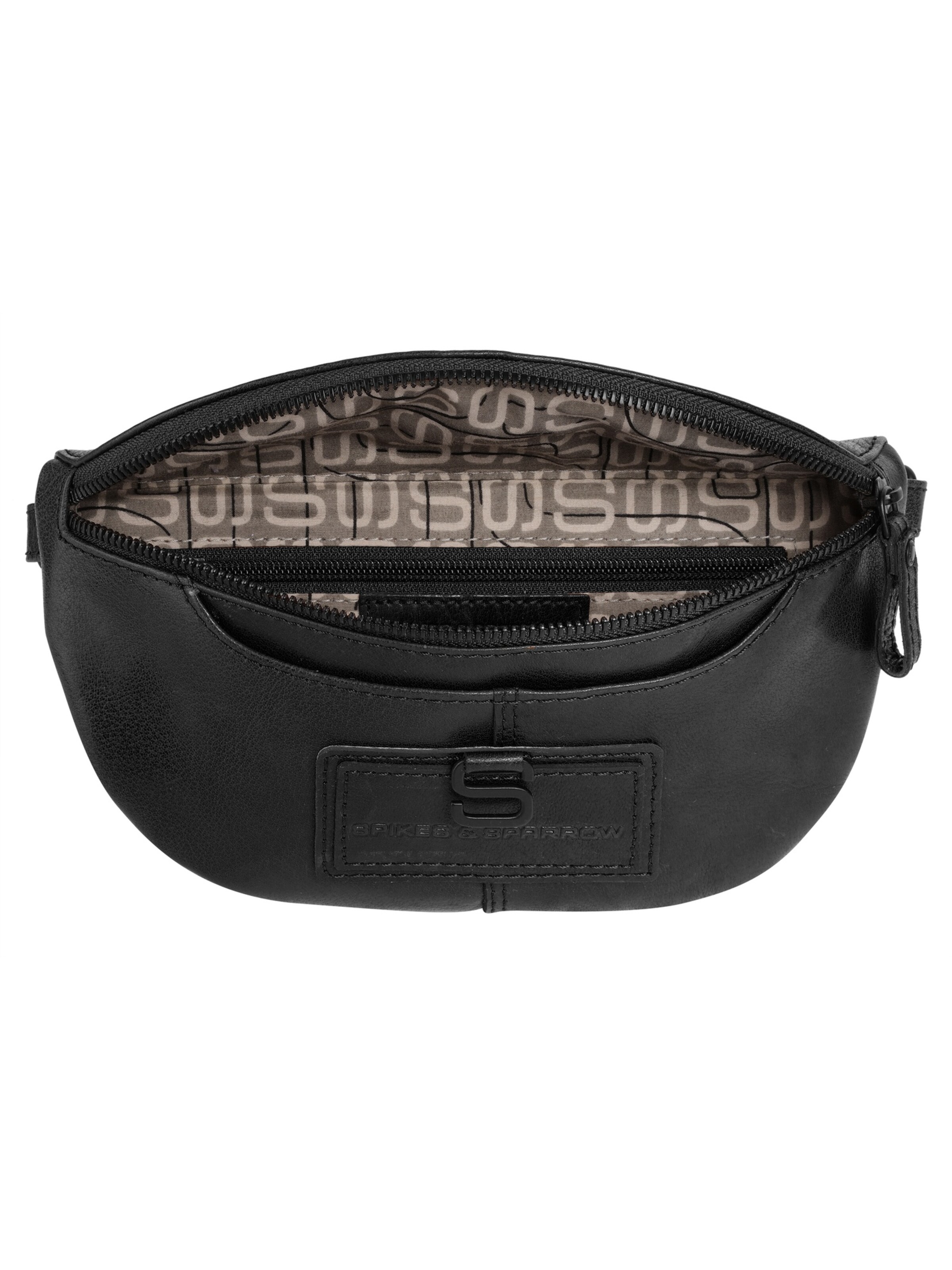 Spikes & Sparrow Gürteltasche 'Spikes & Sparrow Gürteltasche WAIST BAG'‌‌‌‌‌‌‌‌‌ in Schwarz