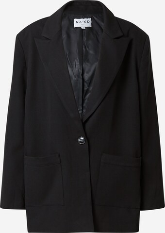 Blazer di NA-KD in nero: frontale