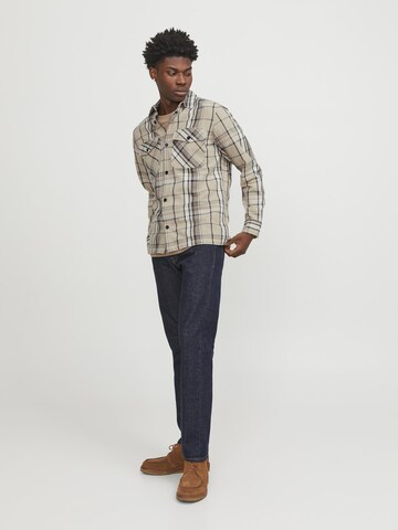 Regular fit Camicia 'Roy' di JACK & JONES in beige